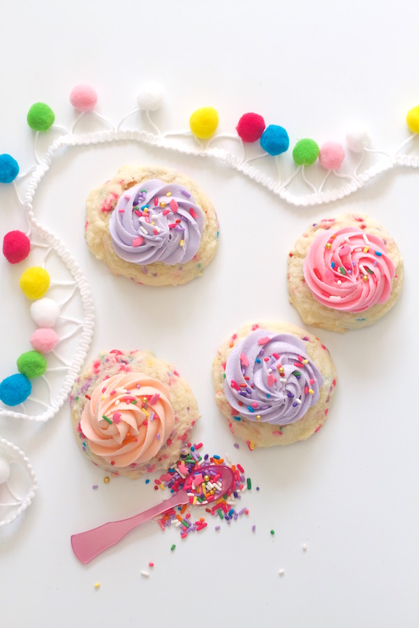 Cookie Recipes, Sprinkle Cake Cookies, Hog Wild Sprinkles, Libbie Summers, A food-inspired life,